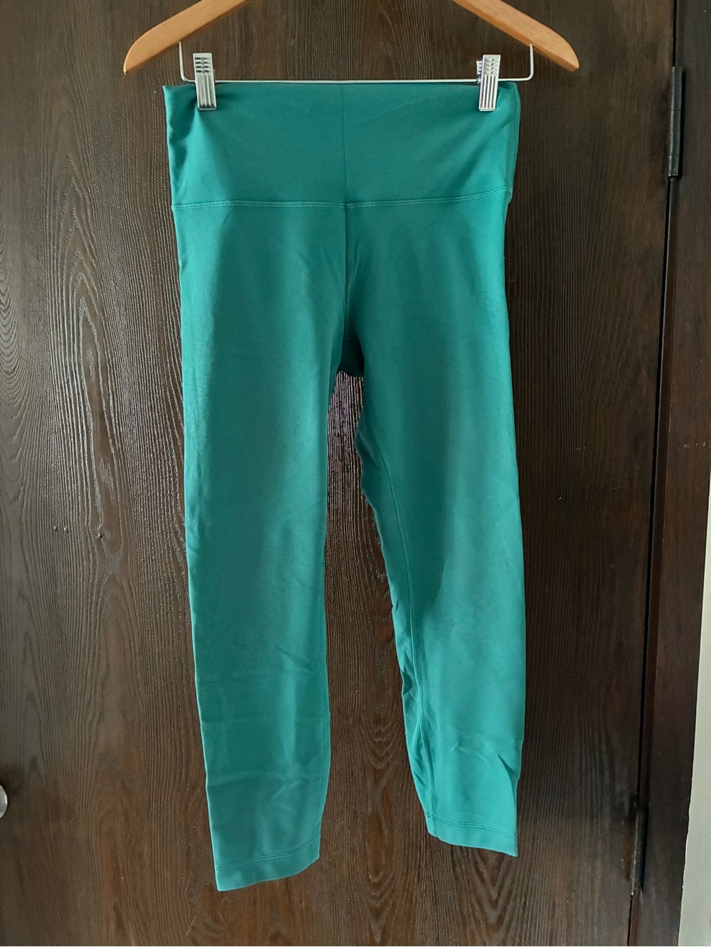 Lululemon Teal Pull-On Active Leggings
